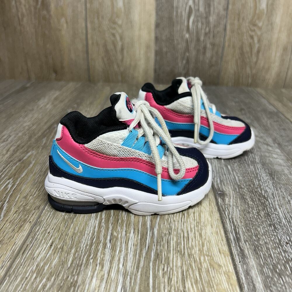 Nike Air Max 97 Youth US Size 5C Colorblock White Blue Pink 905462-404 Shoes